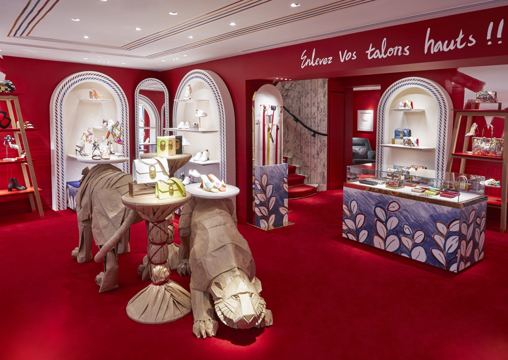 louboutin printemps haussmann etage