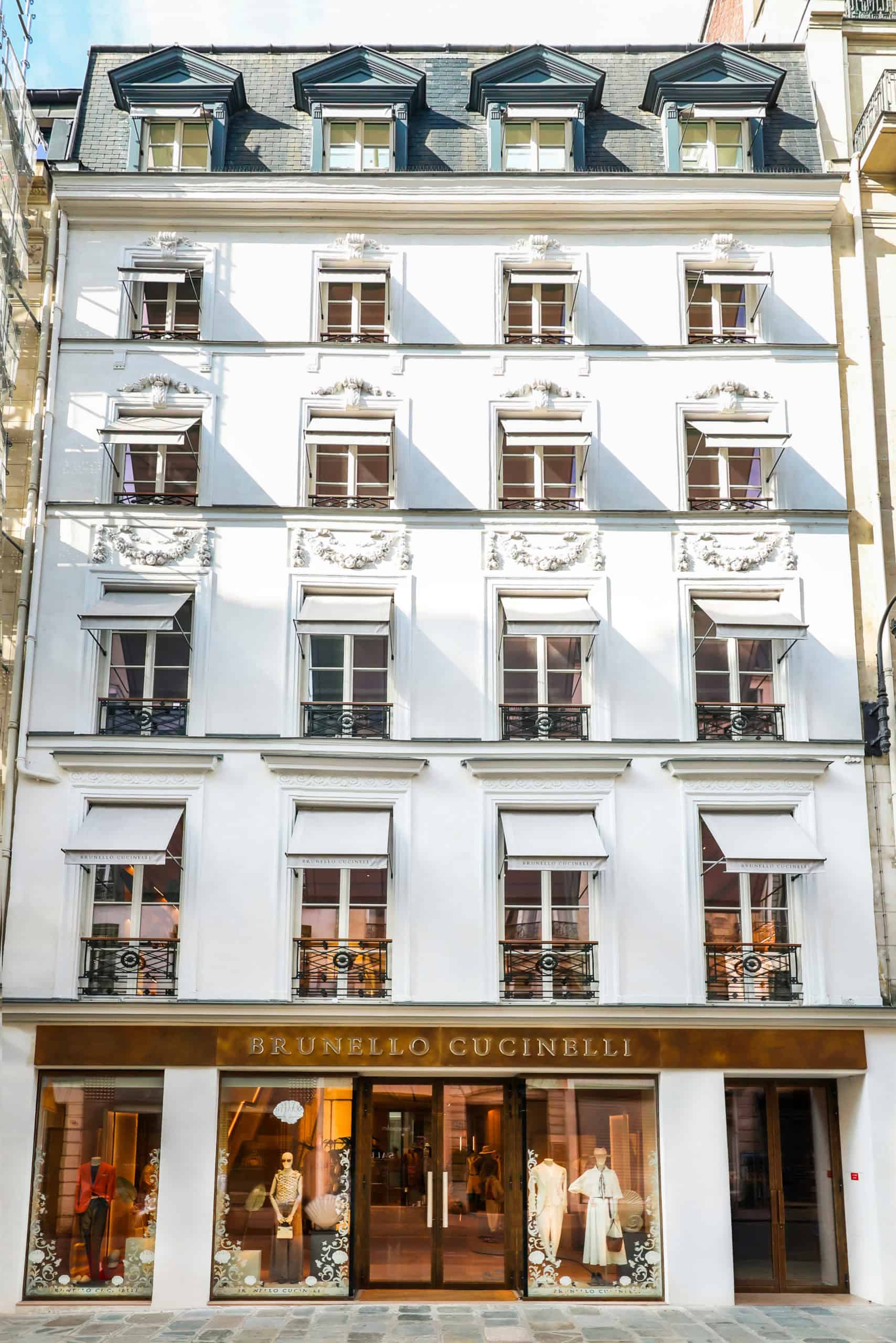 Brunello Cucinelli rue Saint Honoré new boutique (1)